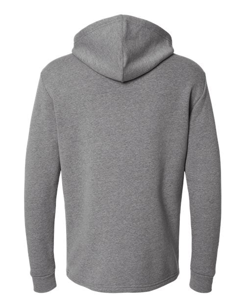 Unisex Malibu Welt Pocket Hoodie Sweatshirt — Heather Grey