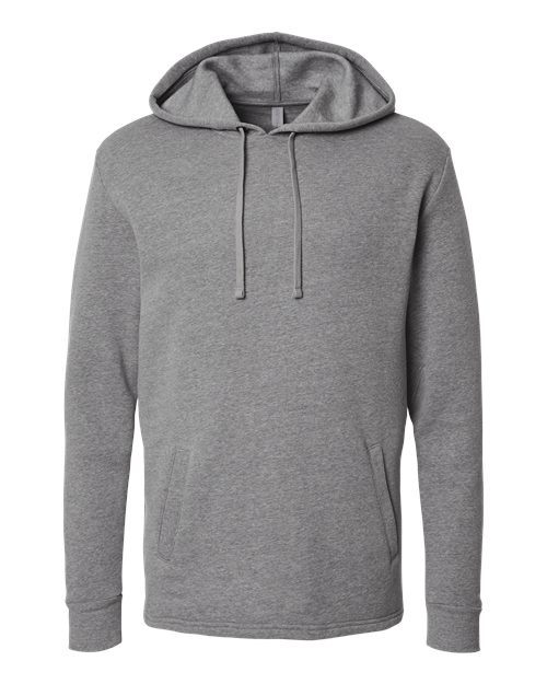 Unisex Malibu Welt Pocket Hoodie Sweatshirt — Heather Grey