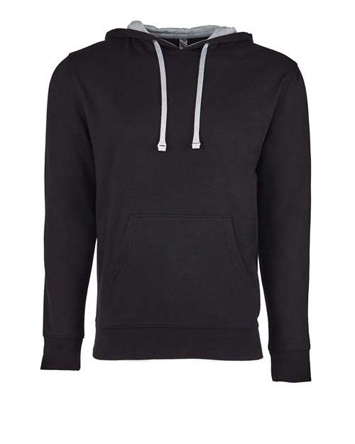 Unisex Laguna Hoodie Sweatshirt — Black/ Heather Grey