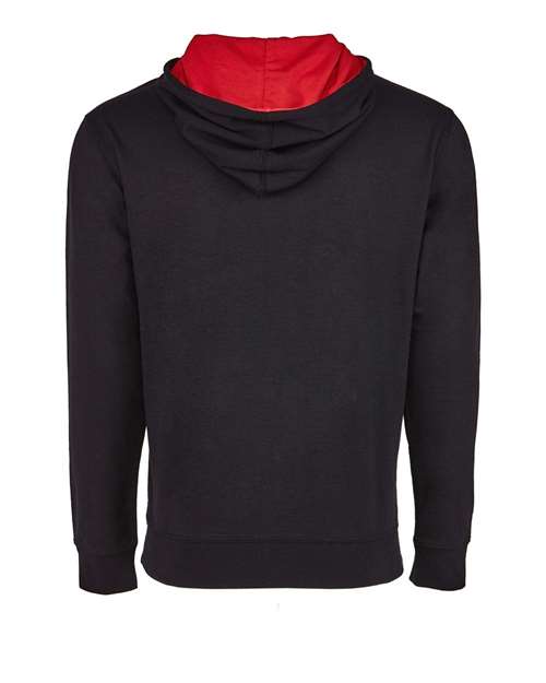 Unisex Laguna Hoodie Sweatshirt — Black/ Red
