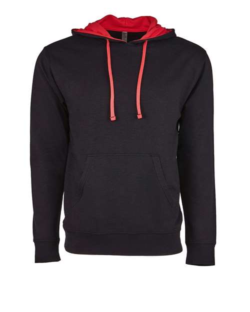 Unisex Laguna Hoodie Sweatshirt — Black/ Red