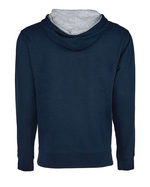 Unisex Laguna Hoodie Sweatshirt — Midnight Navy/ Heather Grey
