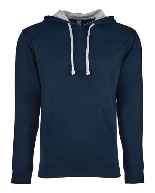 Unisex Laguna Hoodie Sweatshirt — Midnight Navy/ Heather Grey