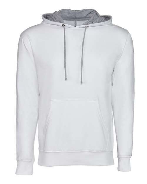 Unisex Laguna Hoodie Sweatshirt — White/ Heather Grey