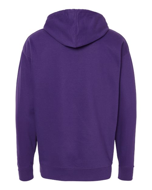Unisex Midweight Hooded Sweatshirt — Purple