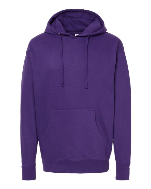 Unisex Midweight Hooded Sweatshirt — Purple
