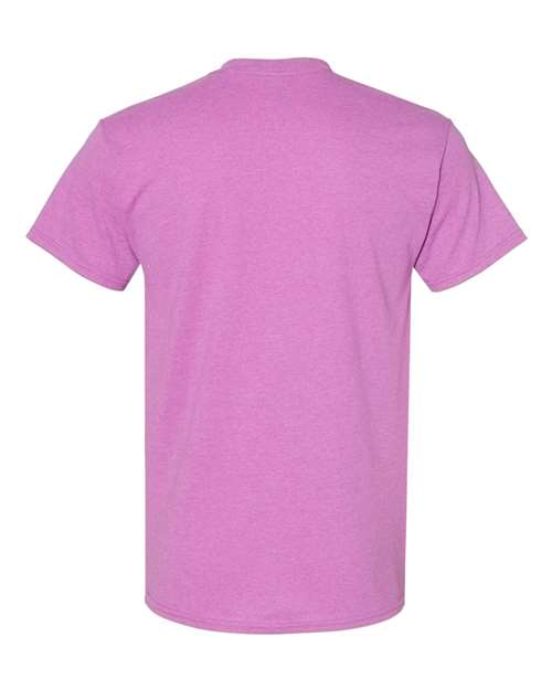 Unisex Heavy Cotton™ T-Shirt — Heather Radiant Orchid