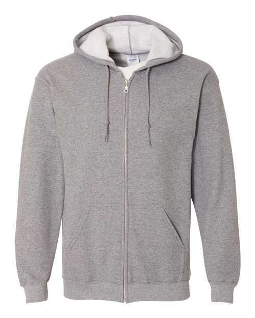 Unisex Heavy Blend™ Full-Zip Hooded Sweatshirt — Graphite Heather