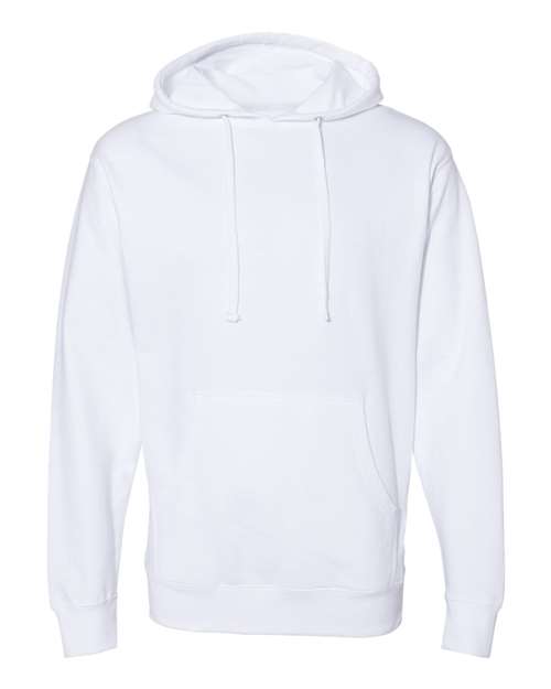 Unisex Midweight Hooded Sweatshirt — White