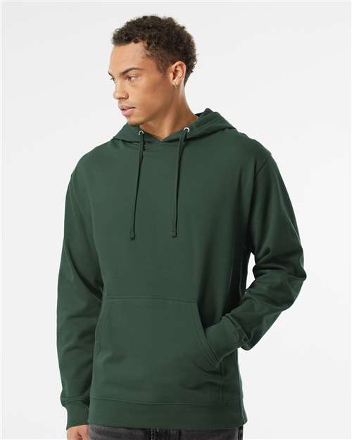 Unisex Midweight Hooded Sweatshirt — Alpine Green