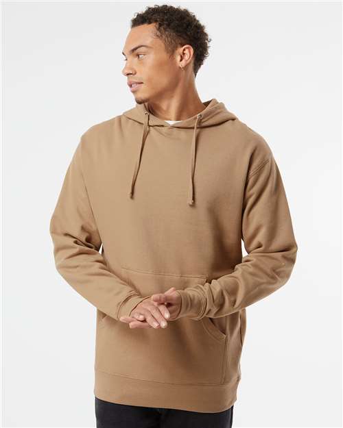 Unisex Midweight Hooded Sweatshirt — Sandstone