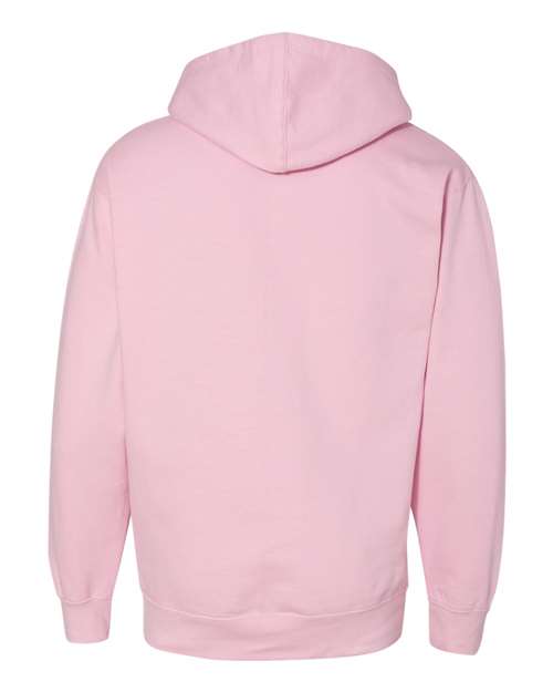Unisex Midweight Hooded Sweatshirt — Light Pink