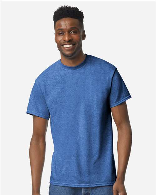 Unisex DryBlend® T-Shirt — Heather Deep Royal