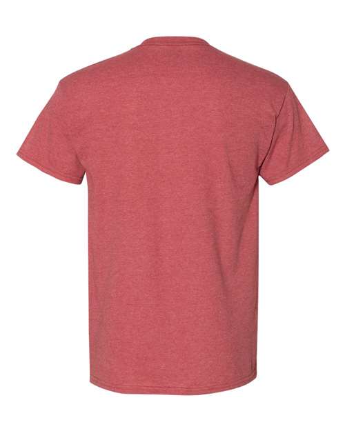 Unisex DryBlend® T-Shirt — Heather Scarlet Red