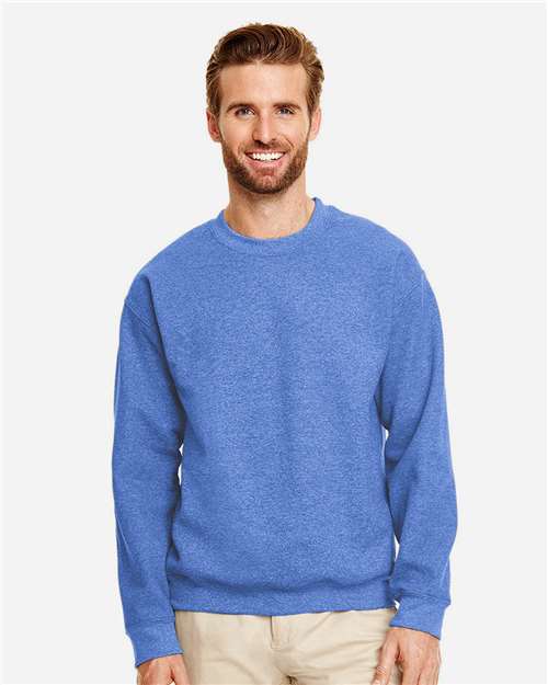 Unisex Heavy Blend™ Crewneck Sweatshirt — Heather Deep Royal