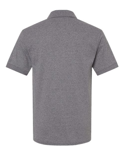 Unisex DryBlend® Polo — Graphite Heather