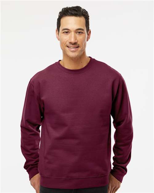 Unisex Midweight Crewneck Sweatshirt — Maroon