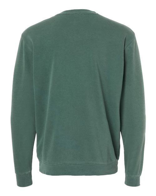 Unisex Midweight Pigment-Dyed Crewneck Sweatshirt — Pigment Alpine Green