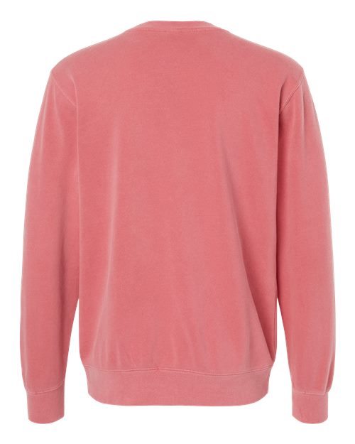 Unisex Midweight Pigment-Dyed Crewneck Sweatshirt — Pigment Pink