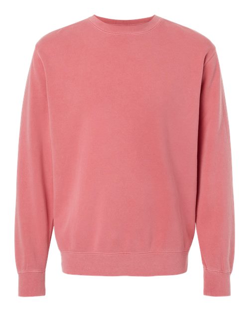 Unisex Midweight Pigment-Dyed Crewneck Sweatshirt — Pigment Pink