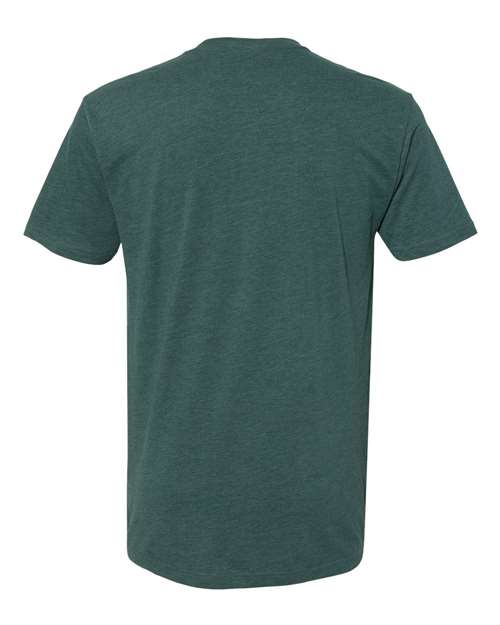 Unisex Sueded Tee — Heather Forest Green