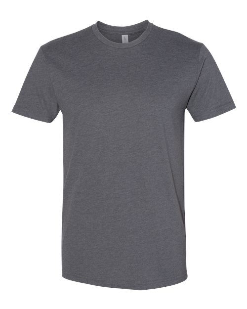 Unisex Sueded Tee — Heather Metal