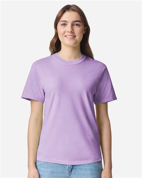 Unisex Garment-Dyed Heavyweight T-Shirt — Orchid