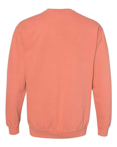 Unisex Garment-Dyed Crewneck Sweatshirt — Terracotta