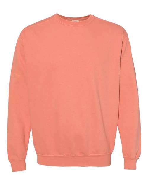 Unisex Garment-Dyed Crewneck Sweatshirt — Terracotta