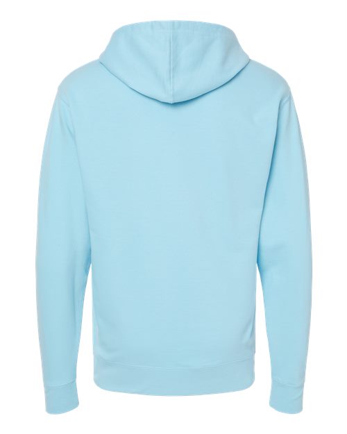 Unisex Midweight Hooded Sweatshirt — Blue Aqua