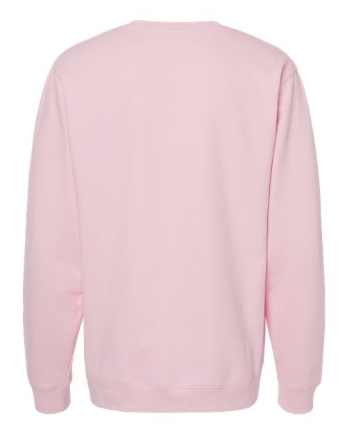 Unisex Midweight Crewneck Sweatshirt — Light Pink