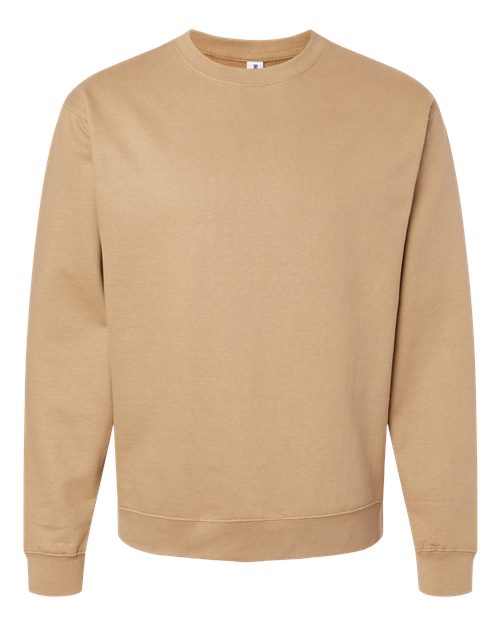 Unisex Midweight Crewneck Sweatshirt — Sandstone