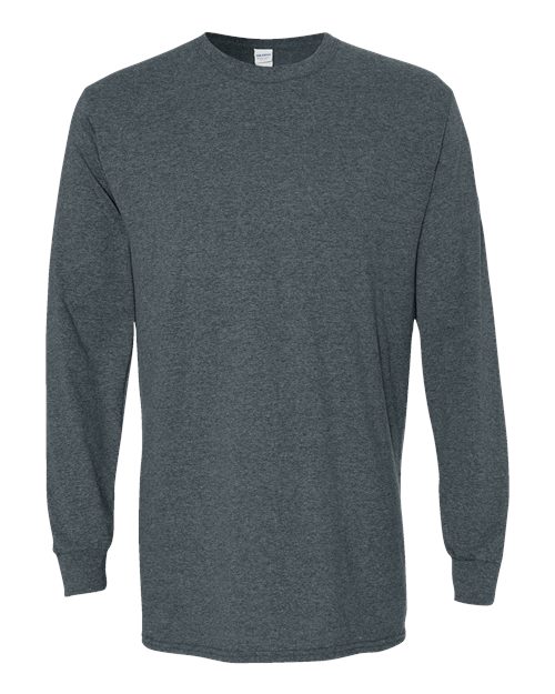 Unisex Heavy Cotton™ Long Sleeve T-Shirt — Dark Heather