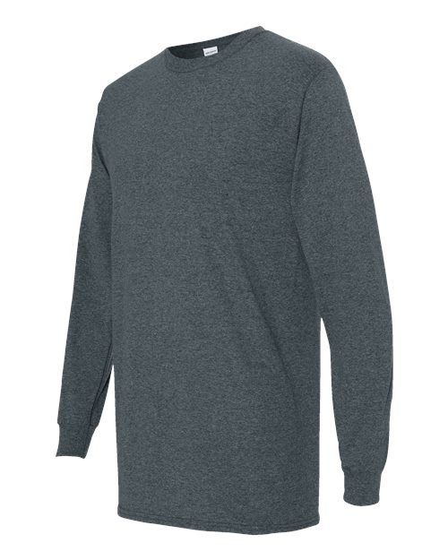 Unisex Heavy Cotton™ Long Sleeve T-Shirt — Dark Heather