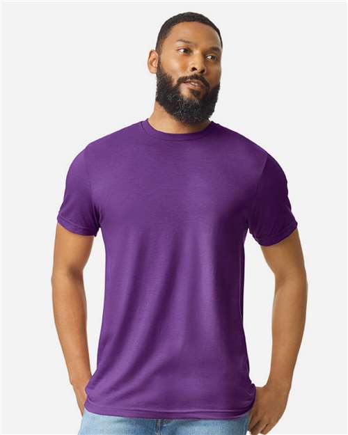 Unisex Softstyle® CVC T-Shirt — Amethyst