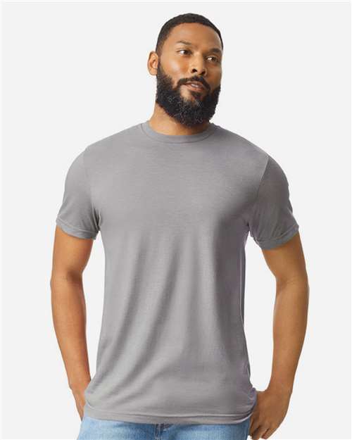 Unisex Softstyle® CVC T-Shirt — Cement