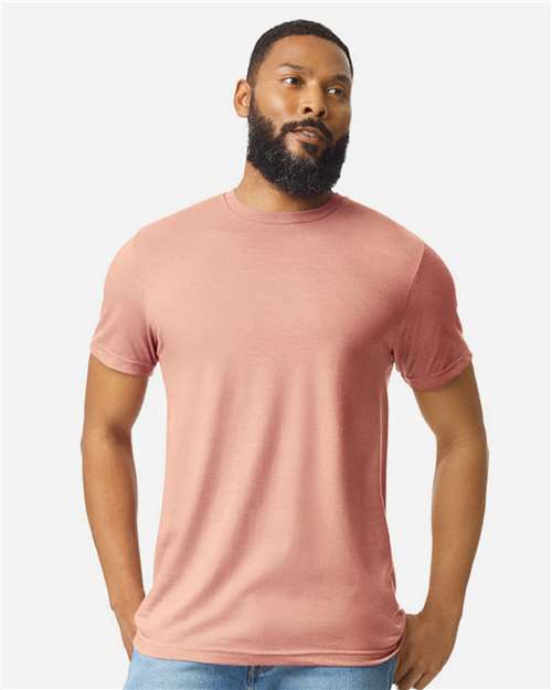 Unisex Softstyle® CVC T-Shirt — Dusty Rose