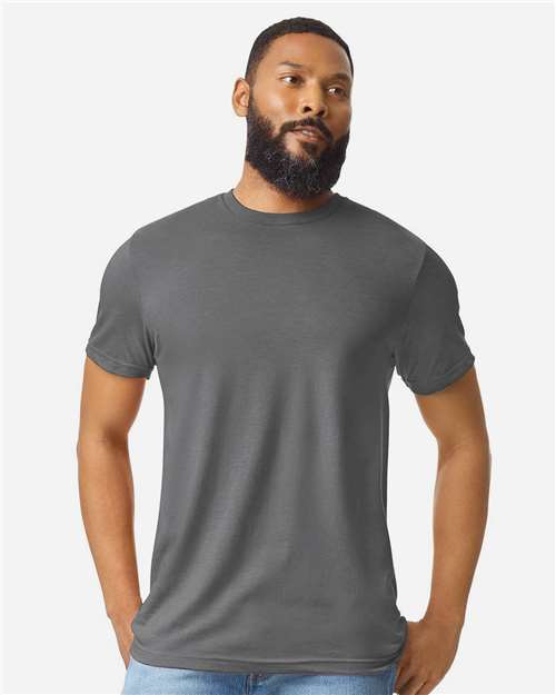 Unisex Softstyle® CVC T-Shirt — Gunmetal