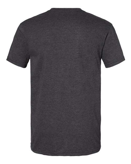 Unisex Softstyle® CVC T-Shirt — Pitch Black Mist