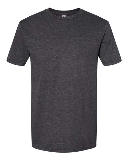 Unisex Softstyle® CVC T-Shirt — Pitch Black Mist