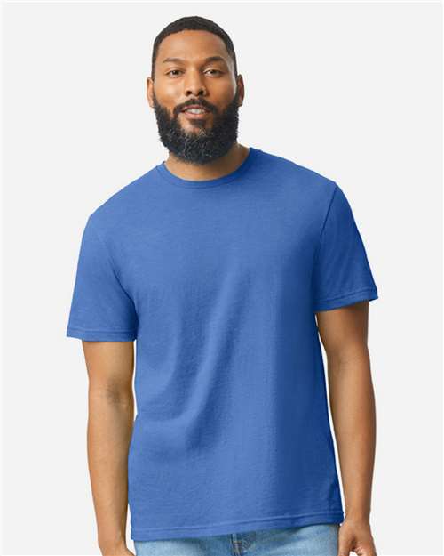Unisex Softstyle® CVC T-Shirt — Royal Mist
