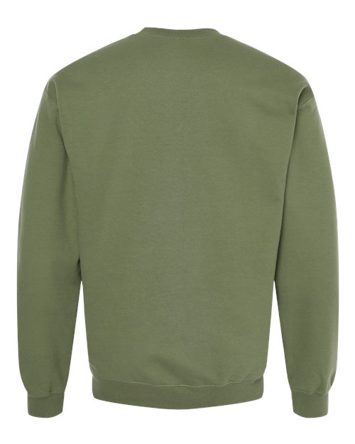 Unisex Softstyle® Midweight Crewneck Sweatshirt — Military Green