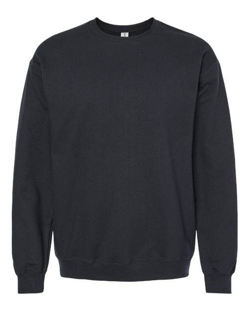 Unisex Softstyle® Midweight Crewneck Sweatshirt — Black
