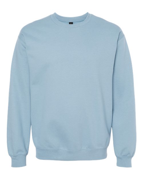 Unisex Softstyle® Midweight Crewneck Sweatshirt — Stone Blue