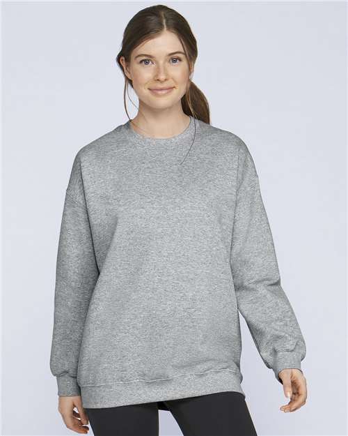 Unisex Softstyle® Midweight Crewneck Sweatshirt — Sport Grey
