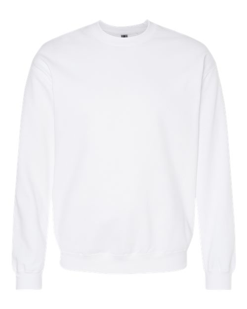Unisex Softstyle® Midweight Crewneck Sweatshirt — White