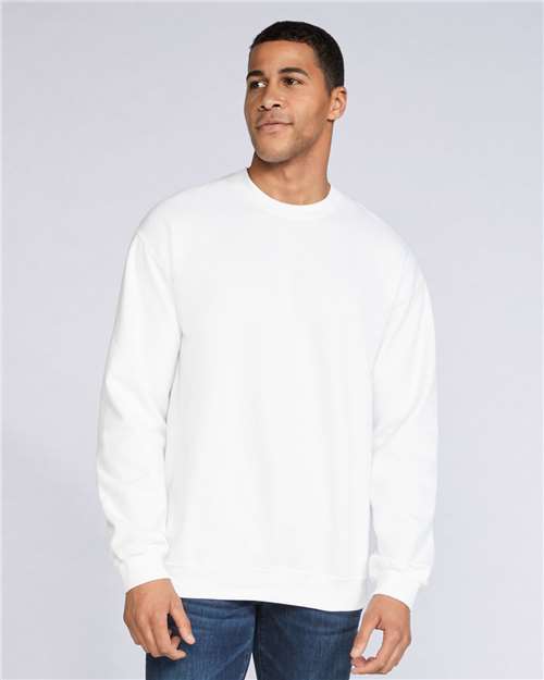 Unisex Softstyle® Midweight Crewneck Sweatshirt — White
