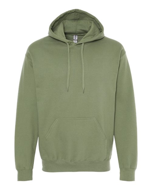 Unisex Softstyle® Midweight Hooded Sweatshirt — Military Green