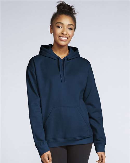Unisex Softstyle® Midweight Hooded Sweatshirt — Navy