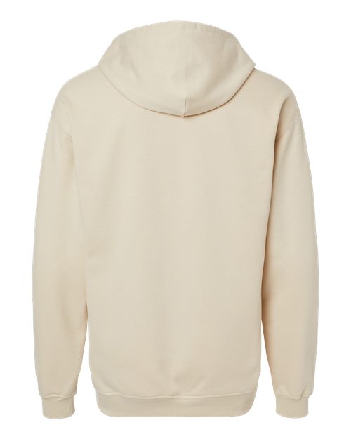 Unisex Softstyle® Midweight Full-Zip Hooded Sweatshirt — Sand
